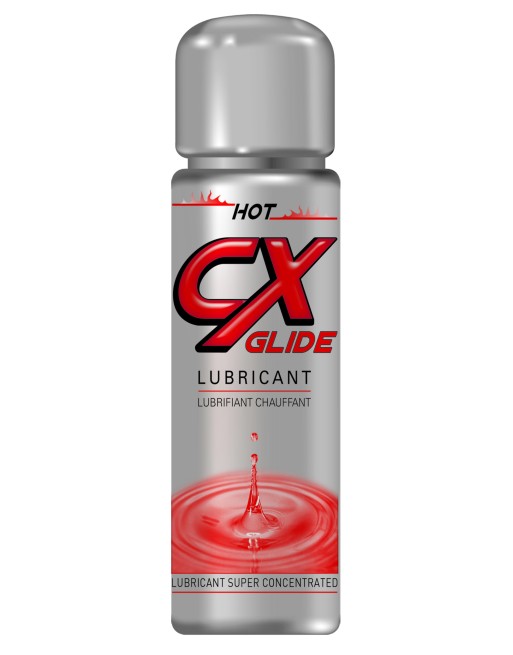 Lubrifiant chauffant à base d'eau 100 ML CX GLIDE - CC800130 Lubrifiant chauffant à base d'eau 100 ML CX GLIDE - CC800130